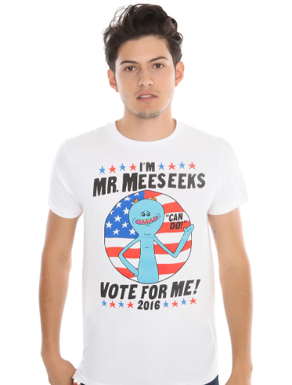 mr meeseeks vote for me